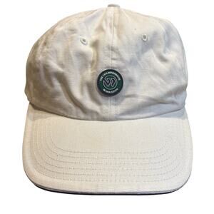 The Championships Wimbledon Small Logo White Strap Hat Cap Tennis - READ